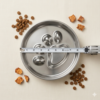 Patadog Stainless Steel Slow Feeder Bowl